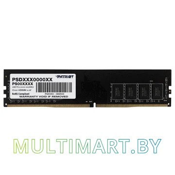 Оперативная память Patriot Signature Line 8GB DDR4 PC4-25600 (PSD48G320081)